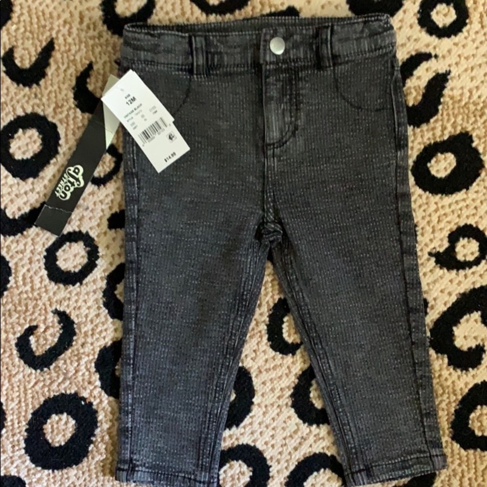12 month black skinny jeans.